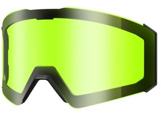 OutdoorMaster Ski Goggles Magnetic Interchangeable Lens for Kids,Cylindrical Skiing Goggles Lense,Anti-Fog 100% Protection