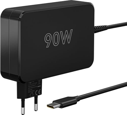 goobay 90W USB C Ladegerät Laptop mit 1,8m Laptop Ladekabel Power Delivery 90w USB C Netzteil - USB C Ladegerät 90w mit Kabel & Überhitzungsschutz für MacBook Pro, Lenovo ThinkPad, Chromebook / 65420