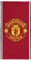 Manchester United FC Character World Offizielles Handtuch, super weiches Gefühl, Abzeichen, Fußballclub-Design, perfekt für Zuhause, Bad, Strand und Schwimmbad, Einheitsgröße, 75 cm x 150 cm, 100%