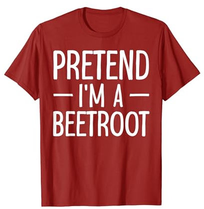 Rote-Bete-Halloween-Kostüm, Rote-Bete-Kostüm T-Shirt