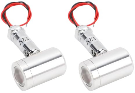 Lot de 2 Petits Projecteurs, Mini Projecteur LED, Lumières vers le Haut 12 V 1 W, Spot D'accentuation D'intérieur à Angle de 30 ° avec Design Moderne pour L'éclairage de