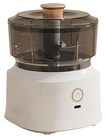 Vegetable Chopper, Electric Garlic Chopper, USB Rechargeable Mini Chopper, Powerful Small Food Processor, Blender to Vegetable, Wireless Food Chopper for Ginger, Chili, Fruit, Meat, etc