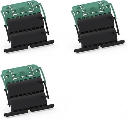 Lot de 3 Attaches de Tablier Rigide 2 Maillons Clicksur H875E pour Volet Roulant - Fixation de volets roulants - Attache Tablier de sécurité anti effraction clipsable