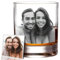 LLLGSH Personnalisé gravé 8 OZ Photo Whisky Verre - Verre a Whisky personnalisé pour Lui - Cadeau Homme Anniversaire, Cadeau Fete des Grand Pere, Cadeau Fete des Peres, Cadeaux Noel