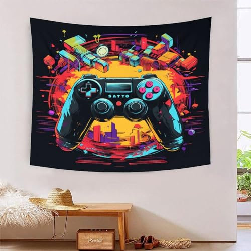 KSIMOVERN 3D Druck Spiels Wandteppiche Poster Ornament Wandbehang Wandteppich Raumteiler Vorhang Für Schlafzimmer Wohnzimmer Tapisserie 70cmx100cm