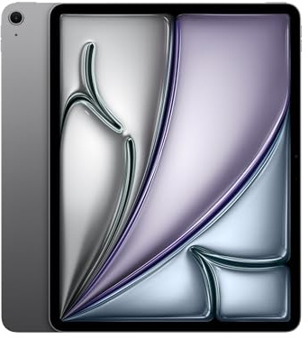 Apple iPad Air, 2025 mit M3 Chip (13-zoll, Wi-Fi + Cellular, 256GB) - Space Grau (Generalüberholt)