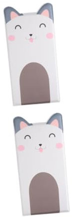 HAPINARY 2 Stck. Kawaii Wandaufkleber für Kinderzimmer Selbstklebende Cartoon Wanddeko Weiche Kollisionspaneele für Wohnzimmer Spielzimmer Vivid Adorable Design