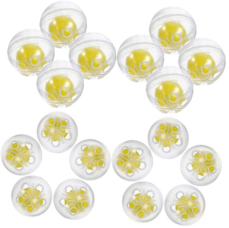 GALPADA 50stücke Rasselbälle Einsätze Für Spielzeug Rasselbox Reparatur Geräuschmacher Für Puppe Und Haustier Spielzeug Integrierbar in Vogelkaubälle Und Tierspielzeug