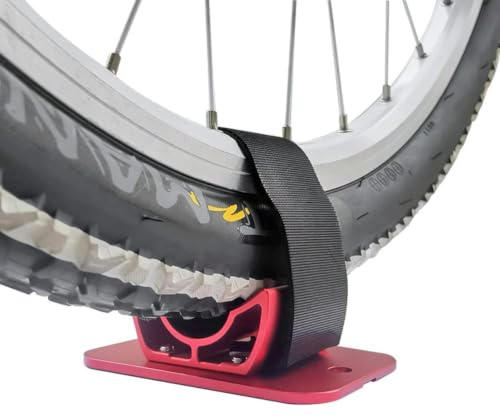 Yosoo Support de Vélo sur Le Toit de Voiture, Support de Fixation de Roue Arrière de Vélo en Alliage d'aluminium avec Mécanisme de Dégagement Rapide pour la Plupart des Voitures
