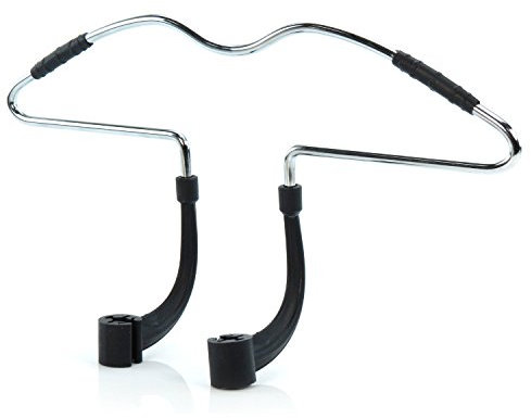 HANGERWORLD Car Van Chromed Metal Head Rest Coat Hanger Jackets Clothes Seat Travel Storage Car Accessory