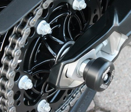 Satz GSG Moto Sturzpads Hinterradpassend für die BMW F 800 R ab 2009-