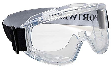 Portwest Challenger Goggle, Color: Clear, Size:, PW22CLR
