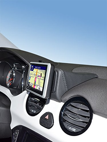 KUDA 294675 Halterung Kunstleder schwarz für Opel Adam ab 2013