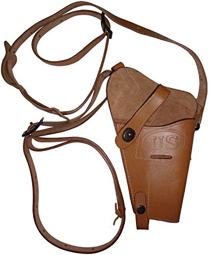 warreplica US WWII .45 Cal M7 Brown Schulterholster - Vervielfältigung