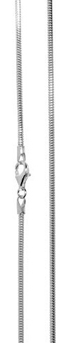 Kette - Schlange 2,0 mm - Silber 925/000 -,