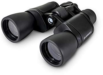Celestron 72355 LandScout 8 - 24 x 50mm Wasserbeständiges Porroprismenfernglas mit griffiger Gummioberfläche, vergüteter Linse, K9 optischem Glas, Halsriemen und weicher Tragetasche, schwarz