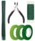 WYMAODAN Kit de arreglo floral, 6 herramientas de arreglo floral, incluyendo cintas y envolturas florales, alambres de tallo floral, para manualidades ramo de flores (6 unidades)