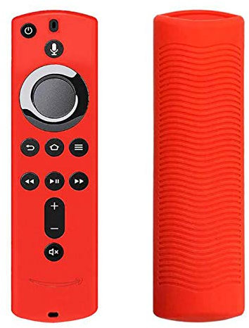 Leuchtende Silikon-Fernbedienungsschutzabdeckung Für TV Stick 4K / Fire TV (3. Generation) / Cube, Robuste TV Remote Case Hülle, Fluoreszenzhülle, Glow In Dark, 6 Farben
