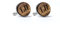 benutzerdefinierte Manschettenknöpfe Herren Holz personalisiert Namensinitialen hochzeit Paar Manschettenknöpfe aus Natürlichem Custom Initials Cufflinks Geschenk für den Bräutigam für beste Männer
