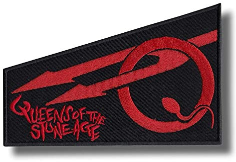 JJTEXTIX Band Patch Badge Embroidered Iron on Applique - Mittel - 10 cm x 10 cm - 1 Stück