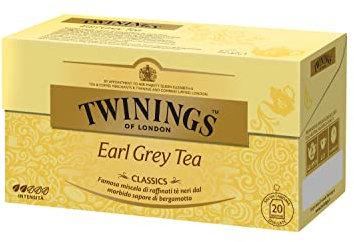 Twinings Té Earl Grey, 20 sobres