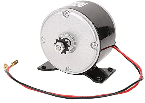 Elektrisches Fahrrad-Motor-Kit, 9-teiliges Set 250 W 24 V-Bürstenmotor-Set Fahrradumwandlung Hochgeschwindigkeits-Elektrofahrrad-Umrüstsatz Elektrogetriebemotor-Kit für Fahrrad-Elektromotor-Fahrrad