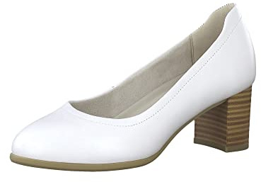 Tamaris Comfort Damen 8-8-82401-20-100 Pumps, White, 38 EU
