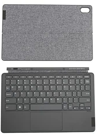 ASHATA 11 Inch Tab Case with Keyboard for Lenovo Xiaoxin Pad, Pad Plus, P11, P11 Plus, 75 Buttons Fully Functional Tablet Keyboard Case Tablet Cover Bluetooth Keyboard with Holder