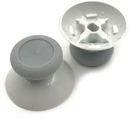 VKMKV 20 pcs for Xbox One S Elite Édition Limitée 3D Analogue Thumb Stick Thumbsticks Caps Joystick Grips Compatible for PS4 Controller (Color : Gray White-HC)