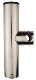Wiggler Reling-Rutenhalter Edelstahl Bootsrutenhalter Länge 230mm bis 38mm (18-27mm)
