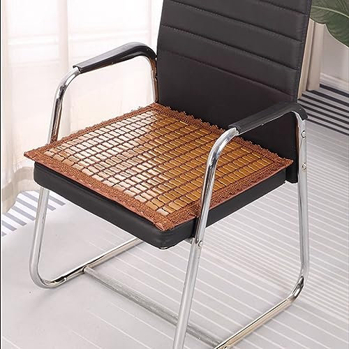 Natür Bambus Cool Sitzkissen Mat Bambusmatte Sommer Schlafmatte Matratze Rutschfest Atmungsaktiv Glatt Faltbare Erfrischende Kühlmatte für Bett Sofa Autositz Bürostuhl,Anpassbar (150*200cm)
