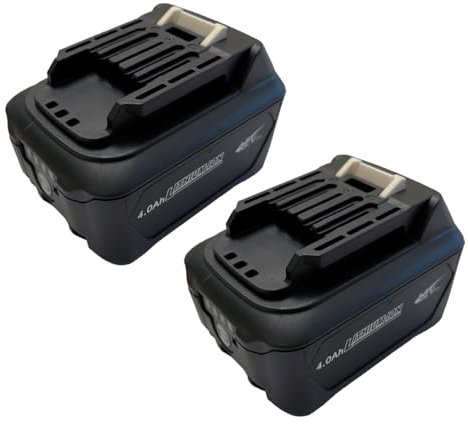 CYDZ® Battery Replace Makita BL1016 BL1021B BL1041B, Compatible 12V CXT Battery, Replace Makita 12 Volt Batteries, 12V 4.0Ah, Pack-2