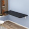 Klappbarer, an der Wand montierter Drop-Leaf-Tisch, an der Wand montierter Computertisch, rechteckiger, einfacher Esstisch, klappbarer Wandtisch aus massivem Holz, Büro- und Arbeitstisch, La