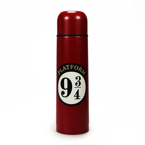Harry Potter - Termo de metal (500 ml) (plataforma 9 3/4)