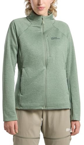 Jack Wolfskin Damen Taiga Fz W Fleece-Jacke, Eucalyptus, XXL EU