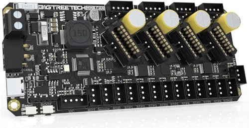 BIGTREETECH MMB CAN V1.0 Board + EZ2209*2 for Voron ERCF System Voron 2.4 and Klipper 3D Printers DIY, Support Multi-Material Feeding, Control Board for Enraged Rabbit Carrot Feeder