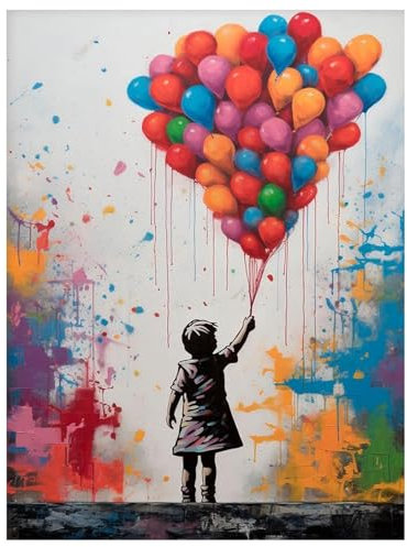 Mafenr Art Diamond Painting Erwachsene Set, Ballont Diamant Painting Bilder, Mosaikherstellung für Geschenke und Familie Décor 30x40cm