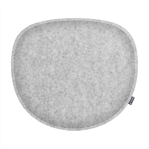 Feltd. Eco Filz Kissen geeignet für Hay - Neu Chair 13-29 Farben - optional inkl. Antirutsch und gepolstert (Fog)