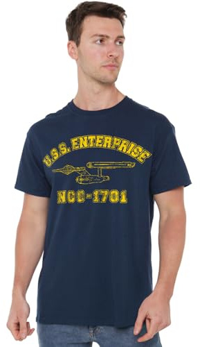 Star Trek Enterprise Athletic Unisex T Shirt