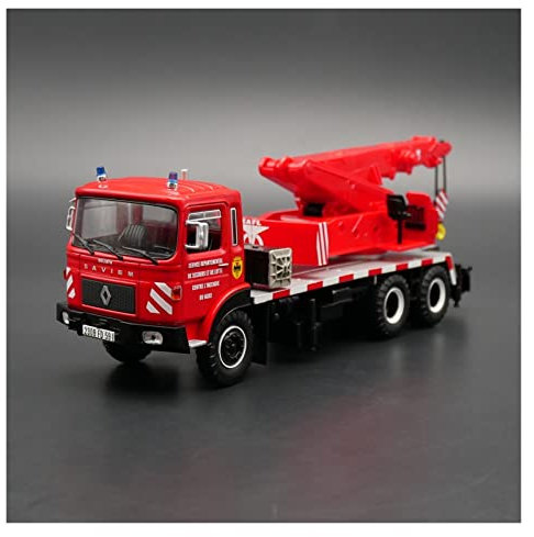 Miniatur Motorfahrzeug-Modelle 1 43 Für Feuerwehrauto Saviem Epg6x6 Legierung Druckguss Modellauto Metall Mini Spielzeugauto Serie Fertigmodell