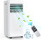 Air Conditioning Unit 7000 BTU, Portable Air Conditioner 4-in-1 Function, Air Cooling, Ventilation, Dehumidifying and Sleep Mode with 24H Timer, Portable AC Unit