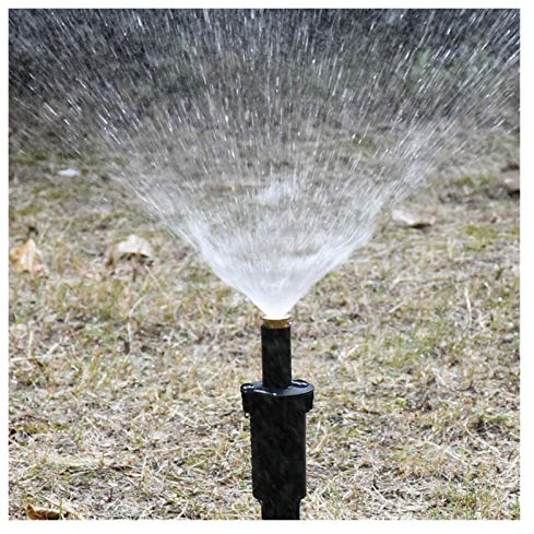 Gardening Watering System Tools 1/2 Inch Female Garden Lawn Sprinkler 90/180/360 Degree Pop-up Sprinkler Gardening Tools 10 Pieces