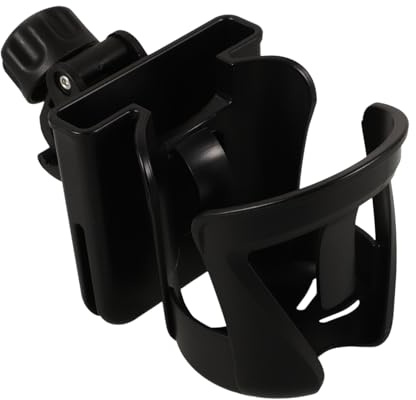 Supvox Notenständer Zufälliger Stil im Stilvollen Einfachen Design mit Becherhalter aus Schwarzem Kunststoff Sicher und Robust für Mikrofonständer und Musikablagen