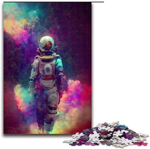 1000 teiliges Puzzle Zwischen den Sternen für Erwachsene Holzpuzzle 75x50cm tolles