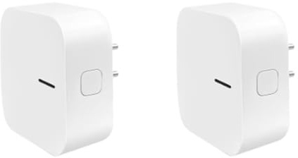 Yoeruers 2X Tuya ZigBee3.0 Signal Repeater Zigbee Gateway Signalverstärker Extender für Smart Home Geräte Smart Automation EU STECKER