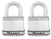 Master Lock M5XTCCSEN Magnum 2Pack 2Inch Laminated Padlock Quantity 6