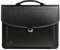 Exacompta - Réf. 55734E - 1 EXATRAVEL Valisette multifonctions Exactive polypropylène - équipée d'un compartiment trieur, d'un espace pour ordinateur portable- dimensions 40 x 30 x 10 cm - Noir