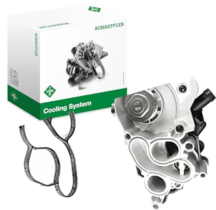INA 538 0364 10 Kühlmittelpumpe Motorkühlung Wasserpumpe mit Gehäuse für VW Golf VII Schrägheck (5G1, BQ1, BE1, BE2) 04C121600K 04E121600AD 04E121600AR