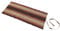Handelsturm Rollbare Thaimatte Matratze, ca. 200 x 80 cm, Thaikissen Matte mit Füllung aus Kapok (200x80 cm, Schwarz-rot)