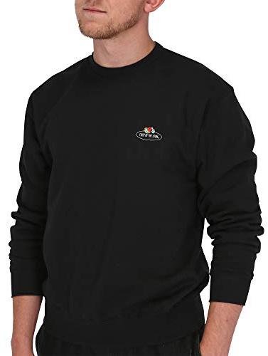 Fruit of the Loom Herren 012202 Sweatshirt, Schwarz (Schwarz 36), Large